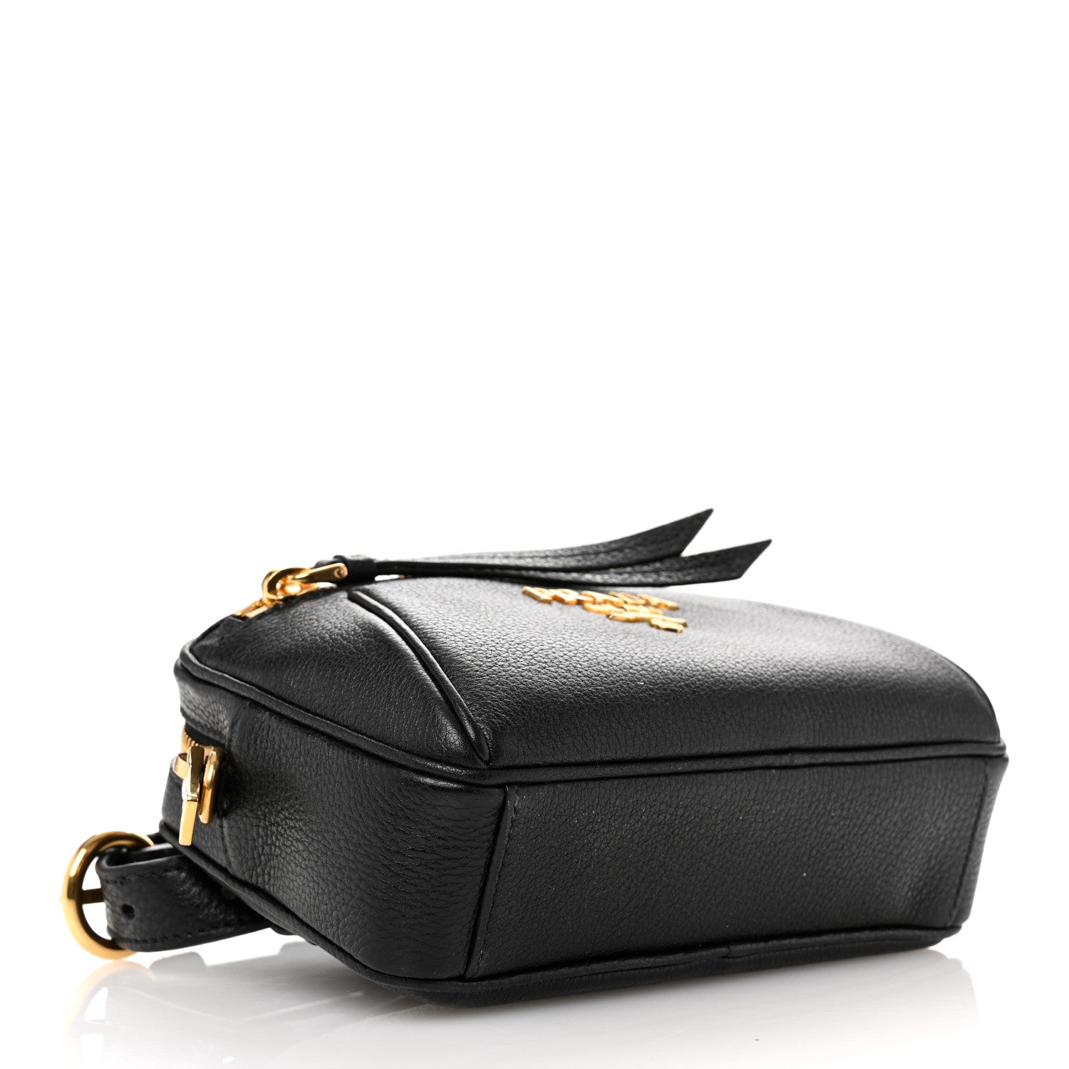 Prada Vitello Daino Belt Bag Black 4 of 10