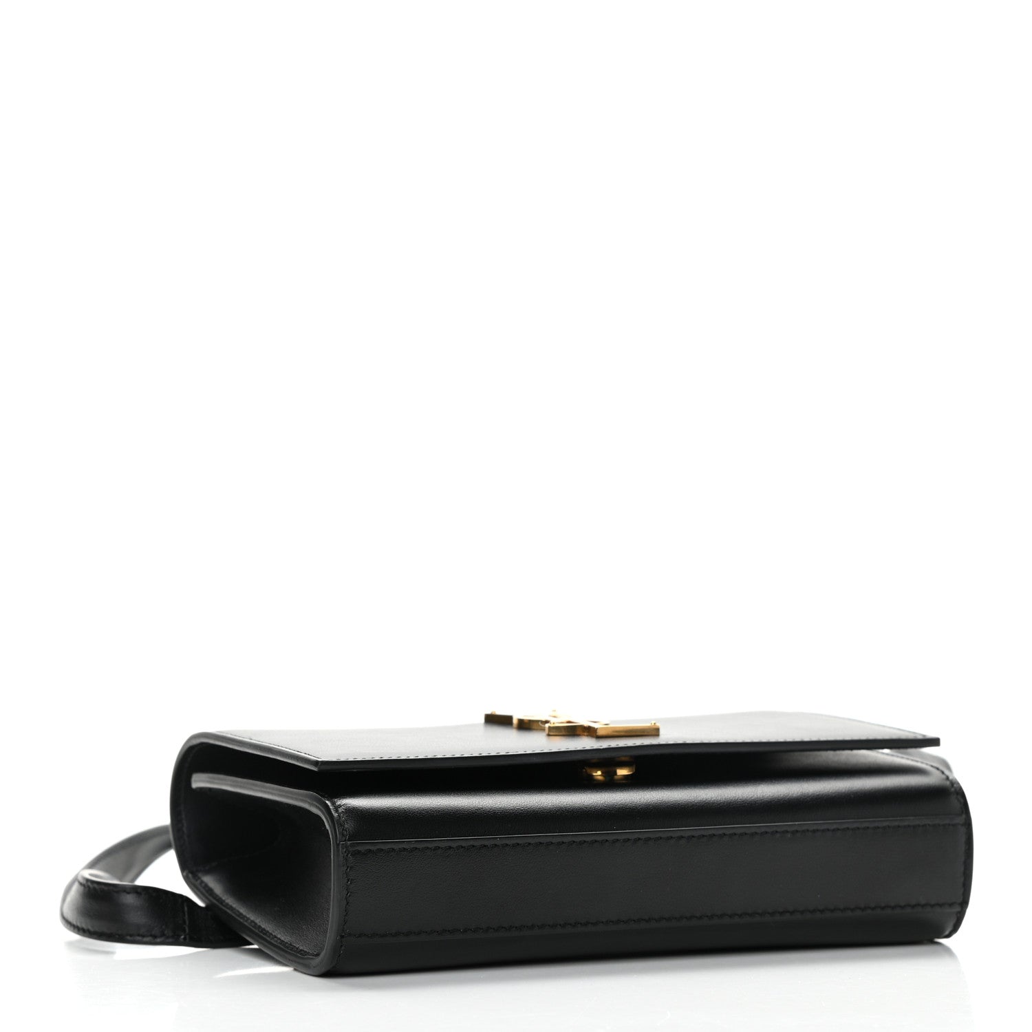 Saint Laurent Smooth Calfskin Monogram Kate Belt Bag Black 4 of 11