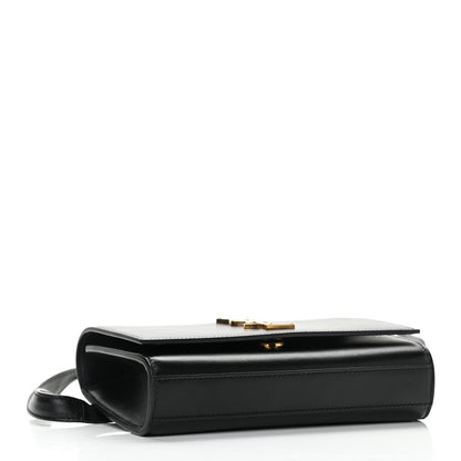 Saint Laurent Smooth Calfskin Monogram Kate Belt Bag Black 4 of 11