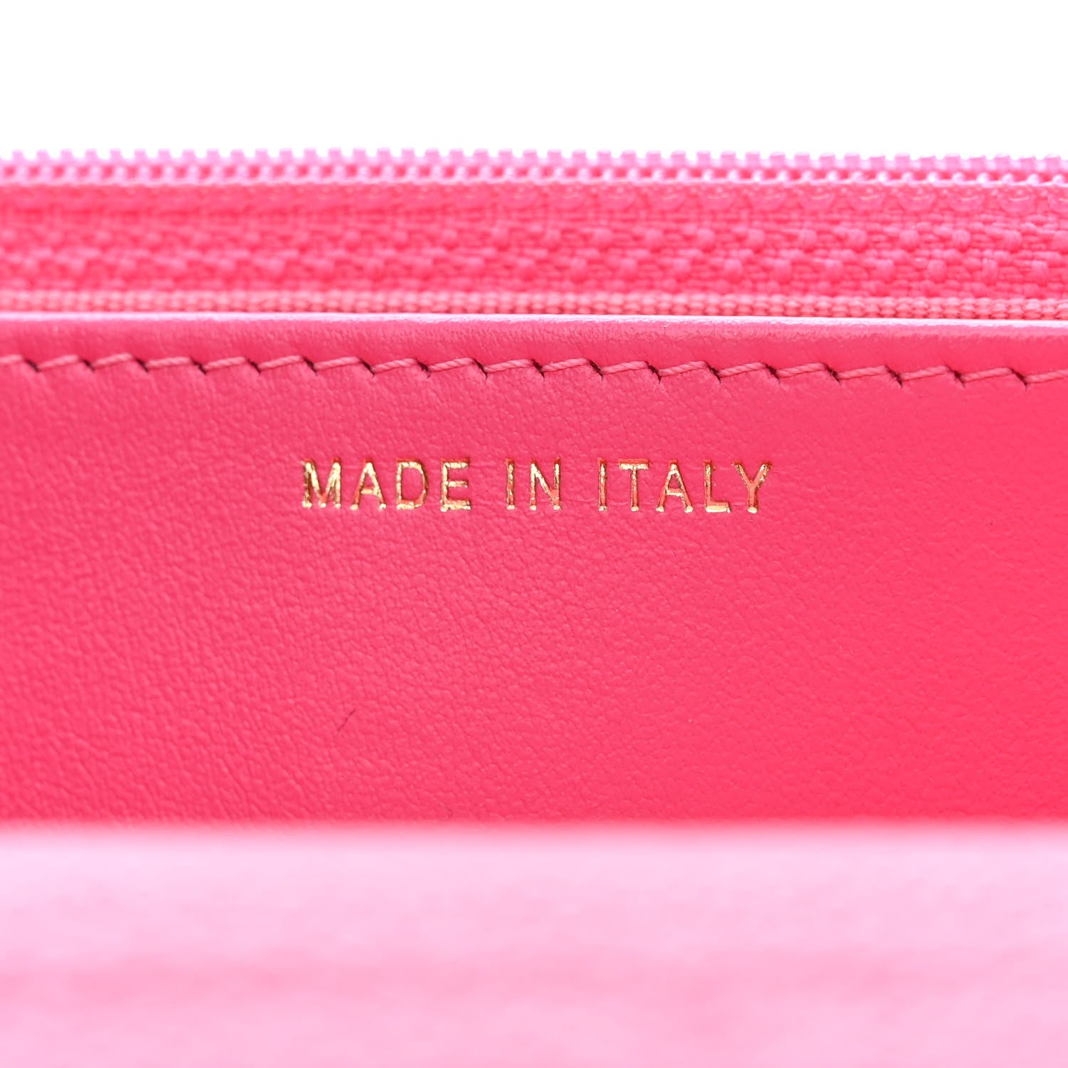Chanel Shiny Caviar Quilted Chain Melody Wallet On Chain WOC Dark Pink 7 of 12