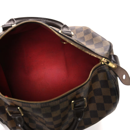 Louis Vuitton Damier Ebene Speedy 30 5 of 14