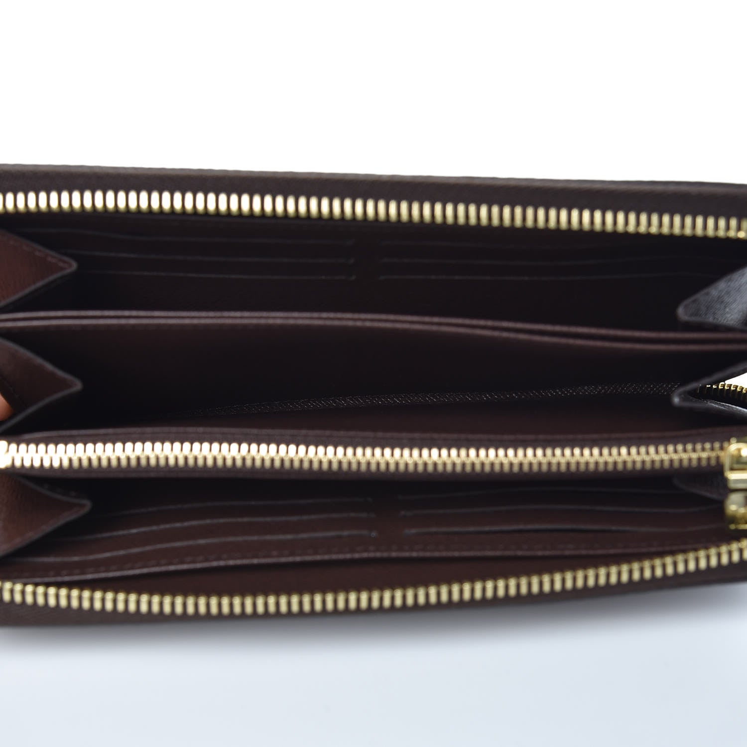 Louis Vuitton Damier Ebene Zippy Wallet 5 of 7