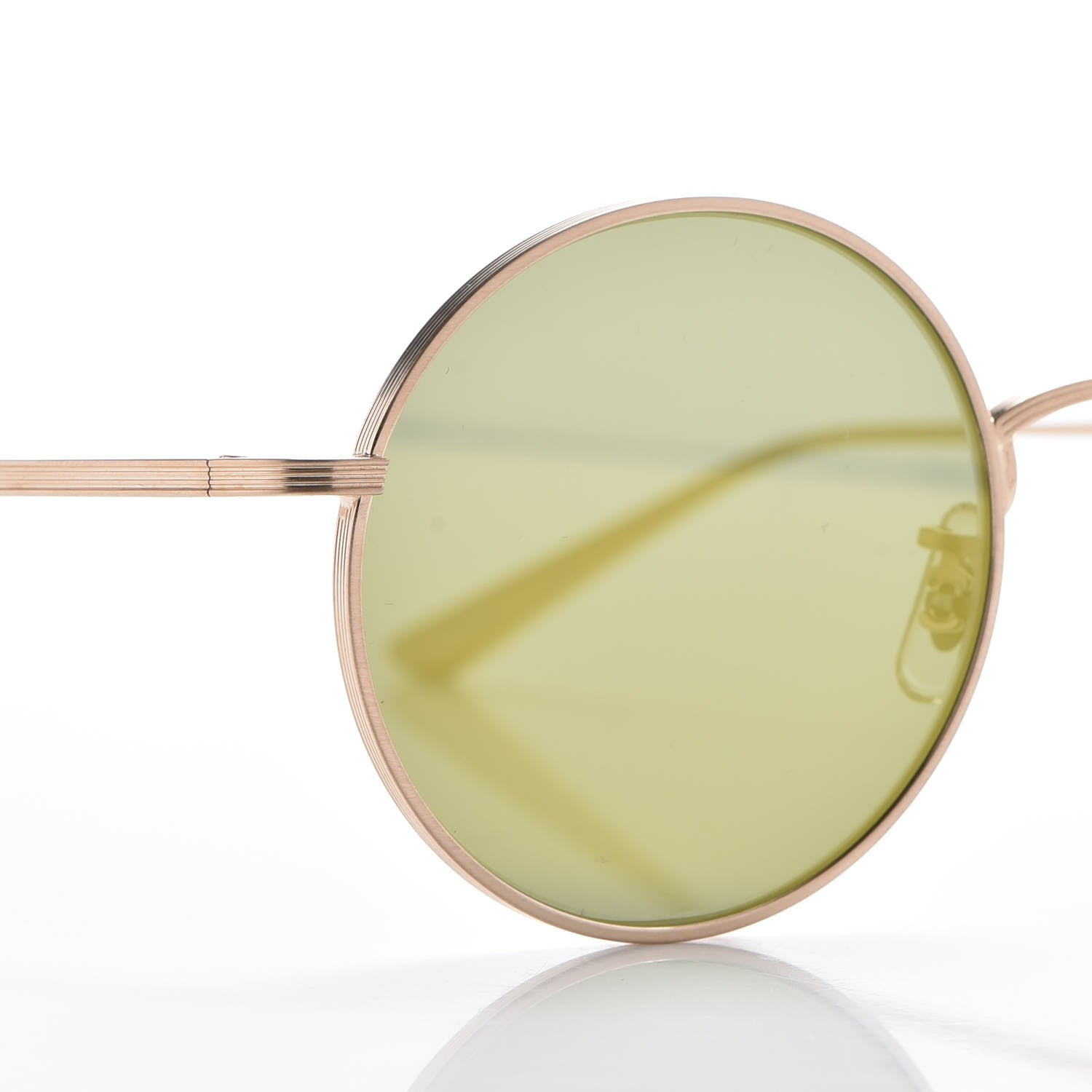 Oliver Peoples The Row After Midnight Round Sunglasses Gold 8 of 9