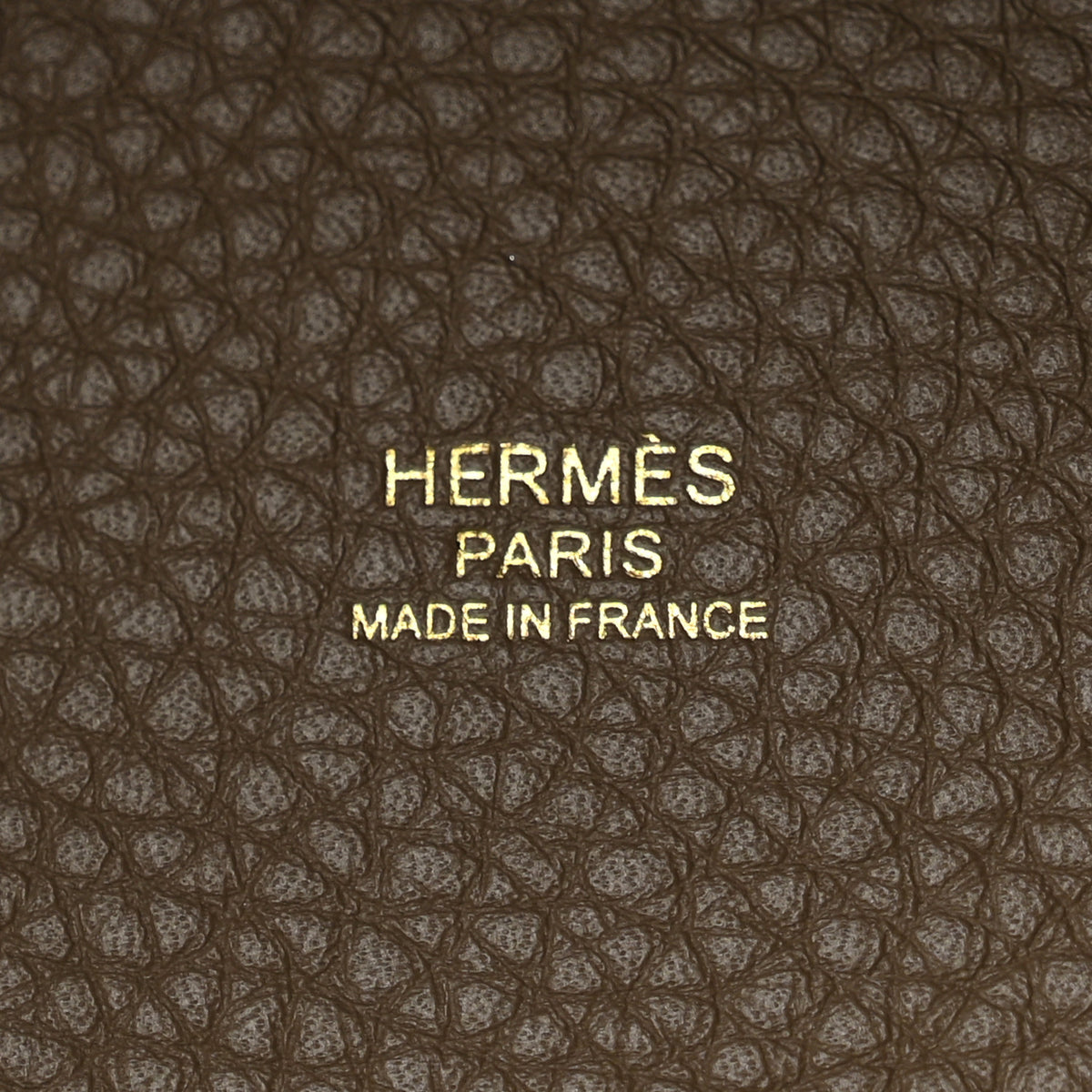 Hermes Taurillon Clemence Picotin Lock 22 MM Etoupe 5 of 9