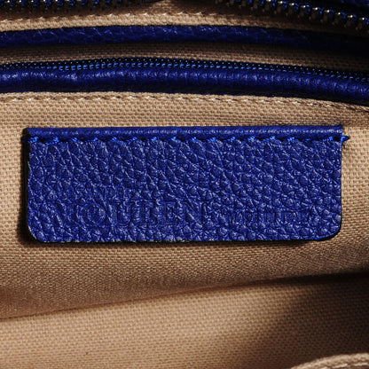 Alexander McQueen Pebbled Calfskin Mini Padlock Ultramarine Blue 6 of 8