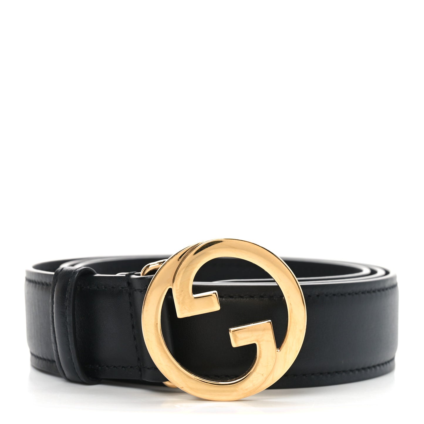 Ciny Lux Calfskin Blondie 30mm Belt 85 34 Black