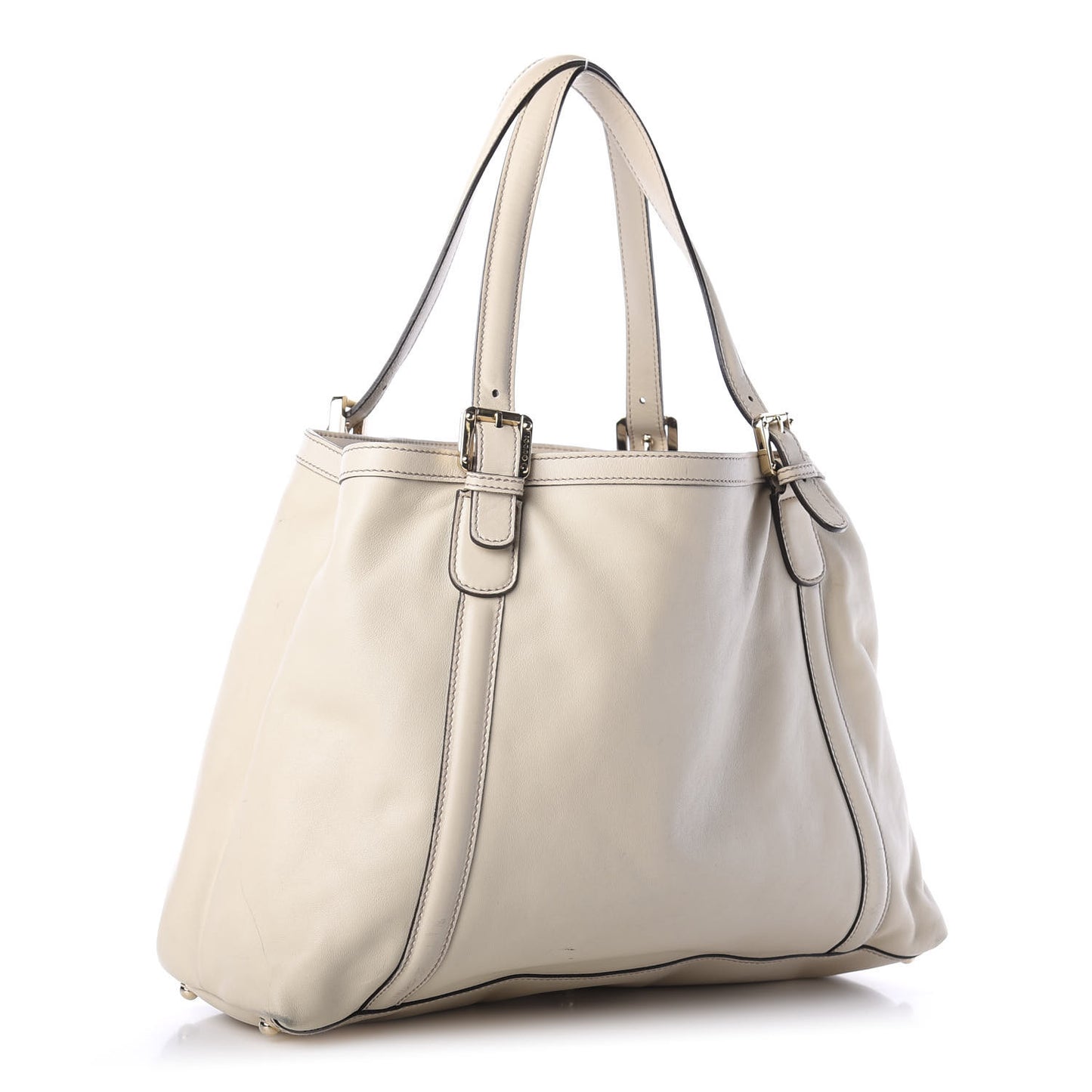 Calfskin Medium Britt Hobo Off White