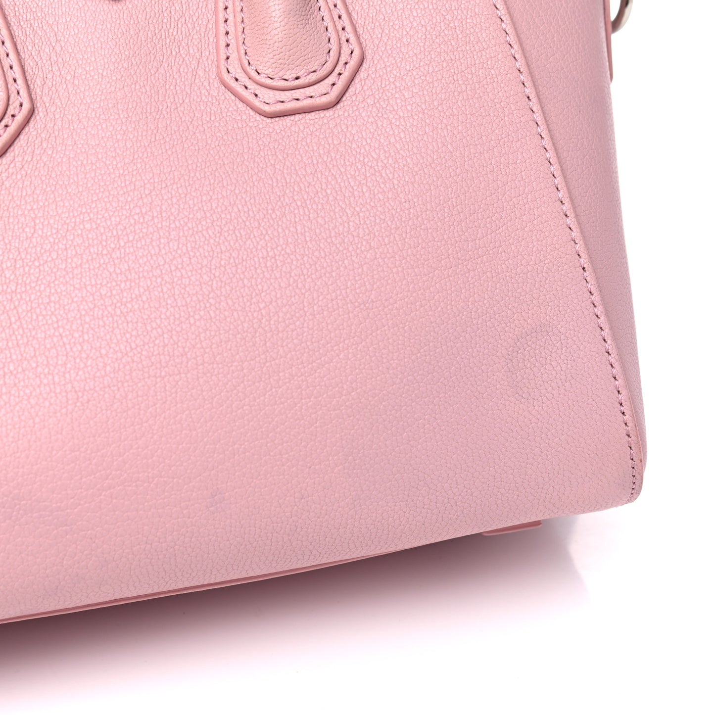 Sugar Goatskin Mini Antigona Pink