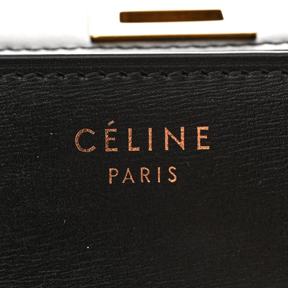 Celine Box Calfskin Medium Classic Box Flap Bag Black 7 of 14