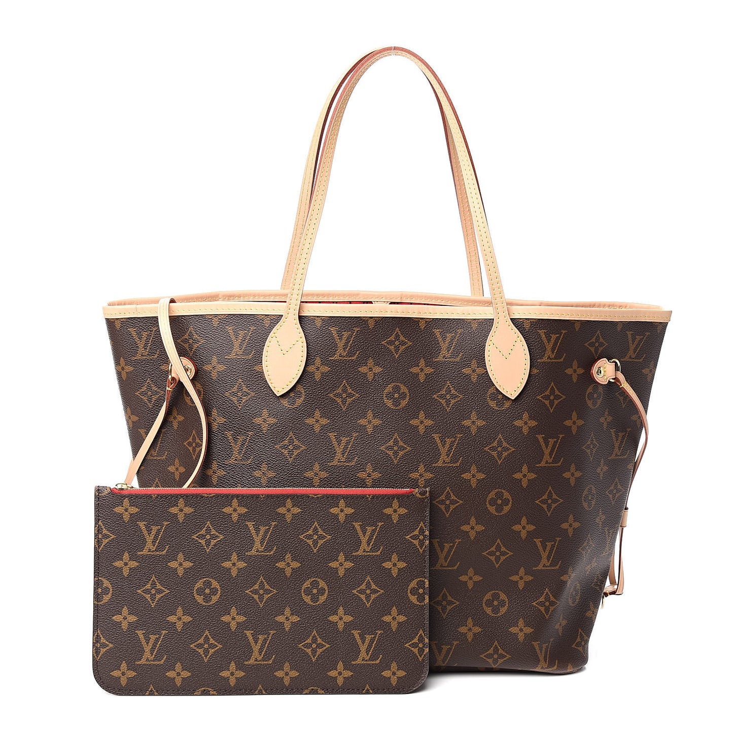 Monogram Neo Neverfull MM Cherry