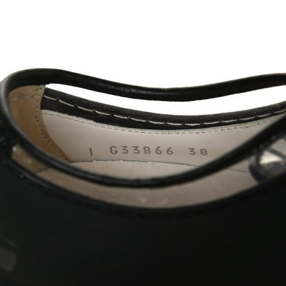 Chanel Calfskin PVC Womens CC Sneakers 38 Black Transparent 10 of 10