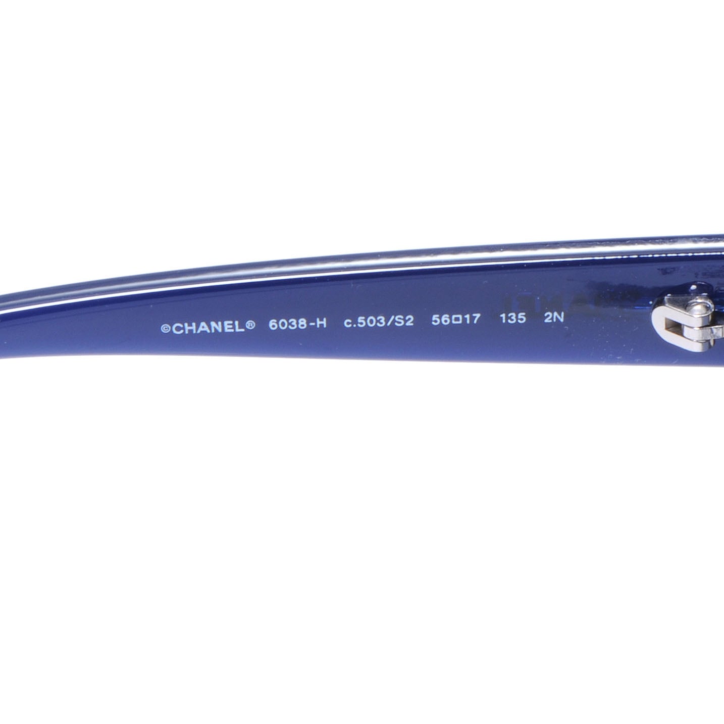 Freshwater Cultured Pearl Cat Eye Sunglasses 6038 H Blue