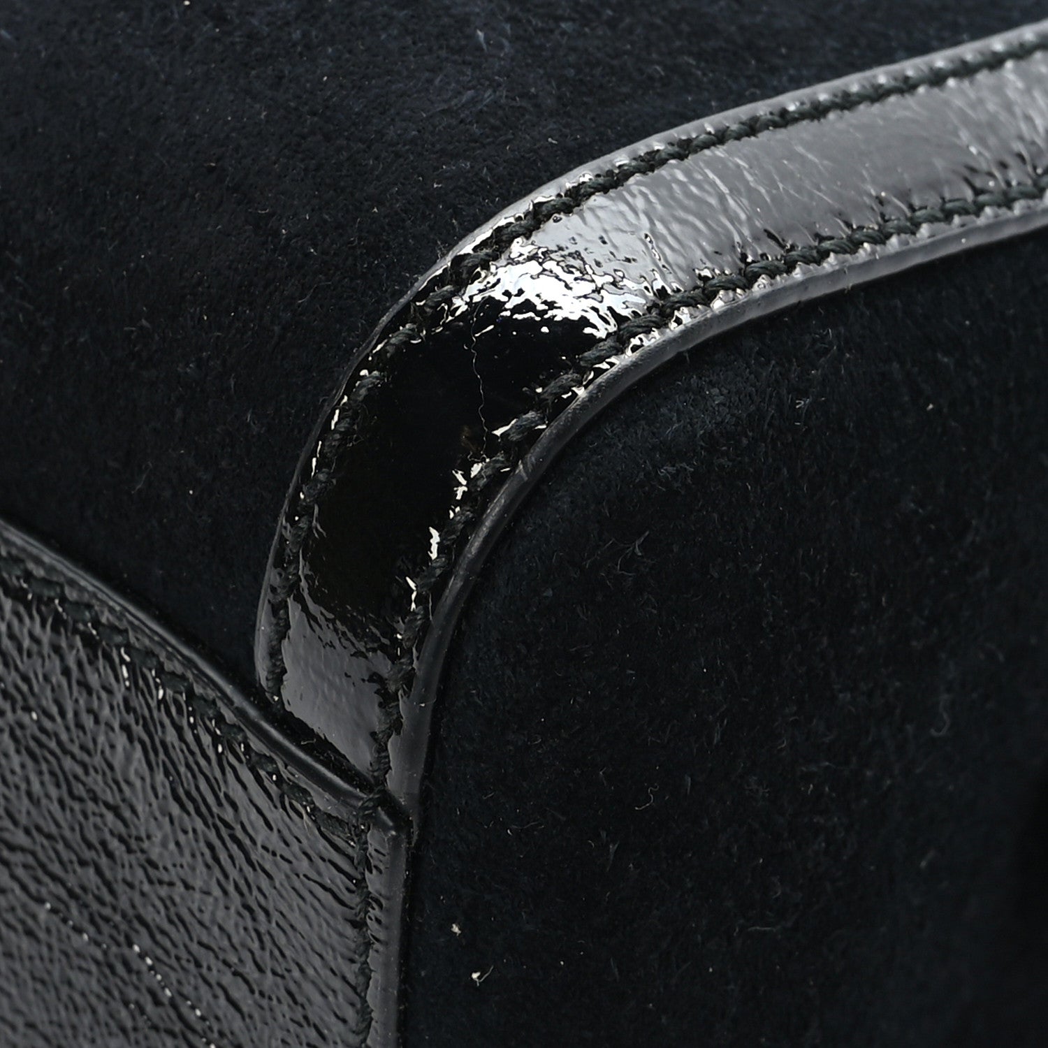 Gucci Suede Patent GG Web Medium Ophidia Boston Black 5 of 11
