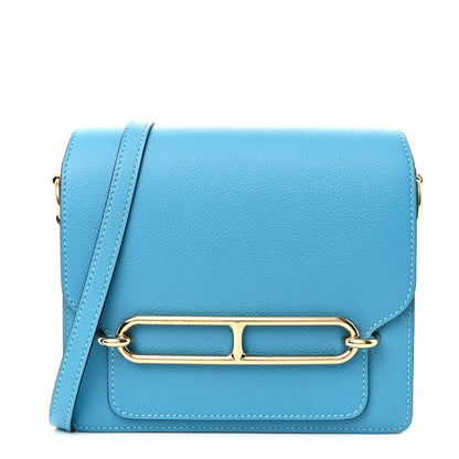 Hermes Evercolor Mini Sac Roulis Bleu Du Nord 1 of 11