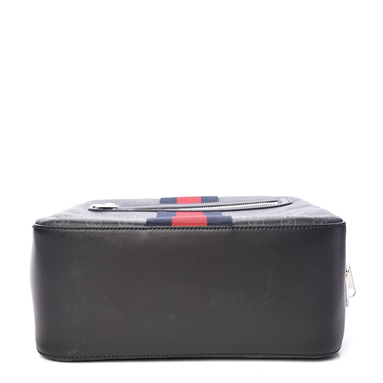 Gucci GG Supreme Monogram Web Tote Backpack Black Grey 12 of 12