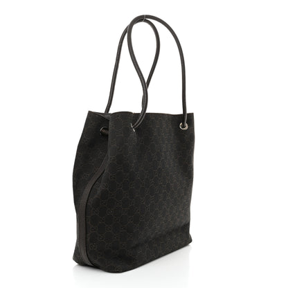 Gucci Canvas Monogram Gifford Shopping Tote Brown 3 of 15