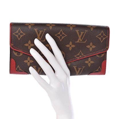 Louis Vuitton Monogram Sarah Retiro Wallet Cherry 2 of 7
