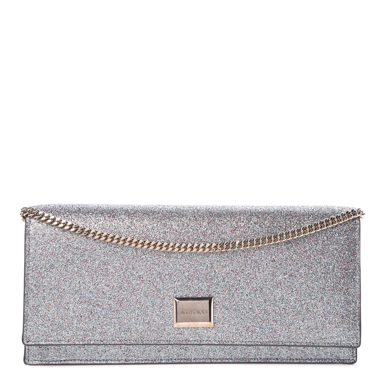 Jimmy Choo Glitter Lilia Clutch Bag Multicolor 1 of 10