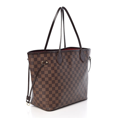 Louis Vuitton Damier Ebene Neverfull MM 3 of 10