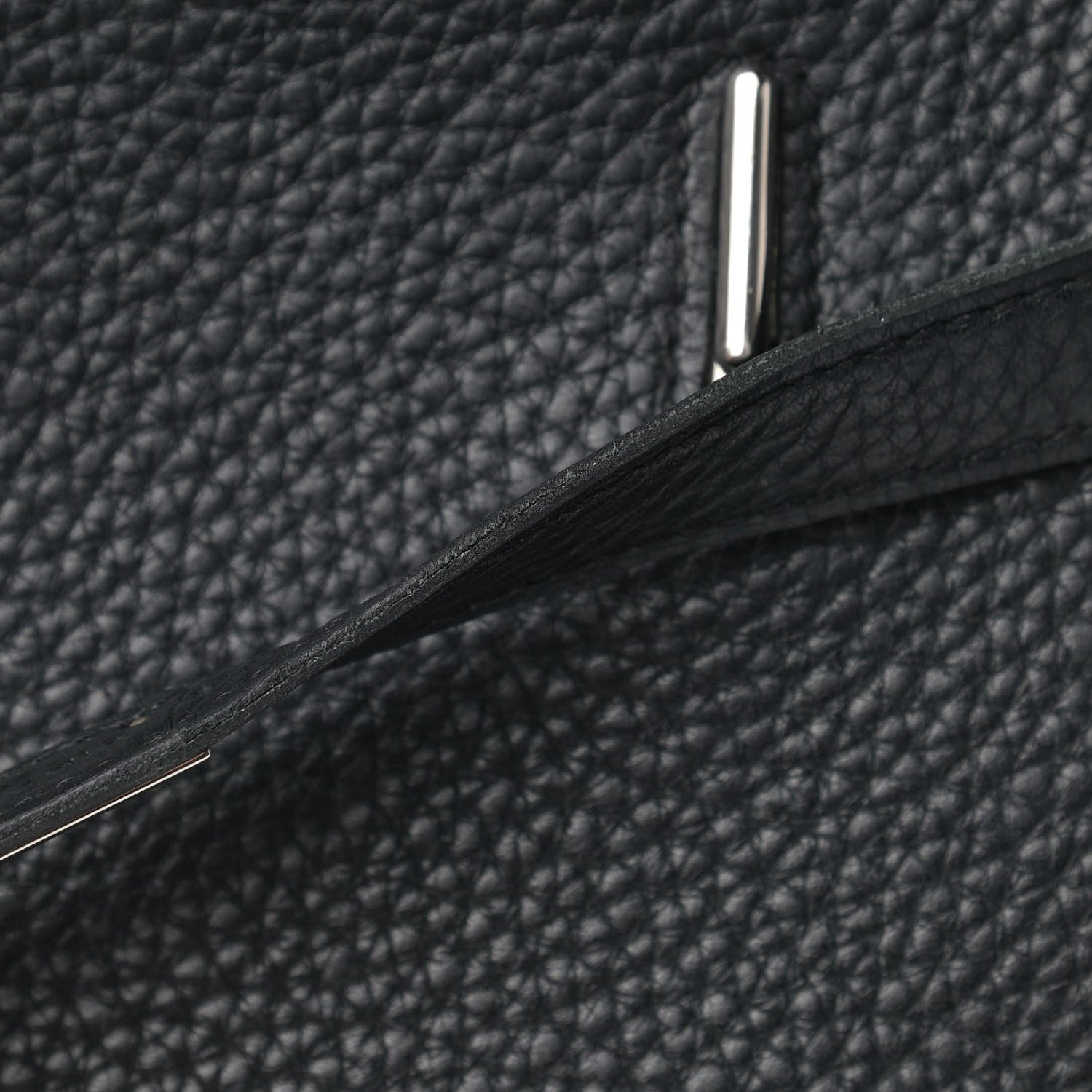 Hermes Taurillon Clemence Jypsiere 28 Black 14 of 15