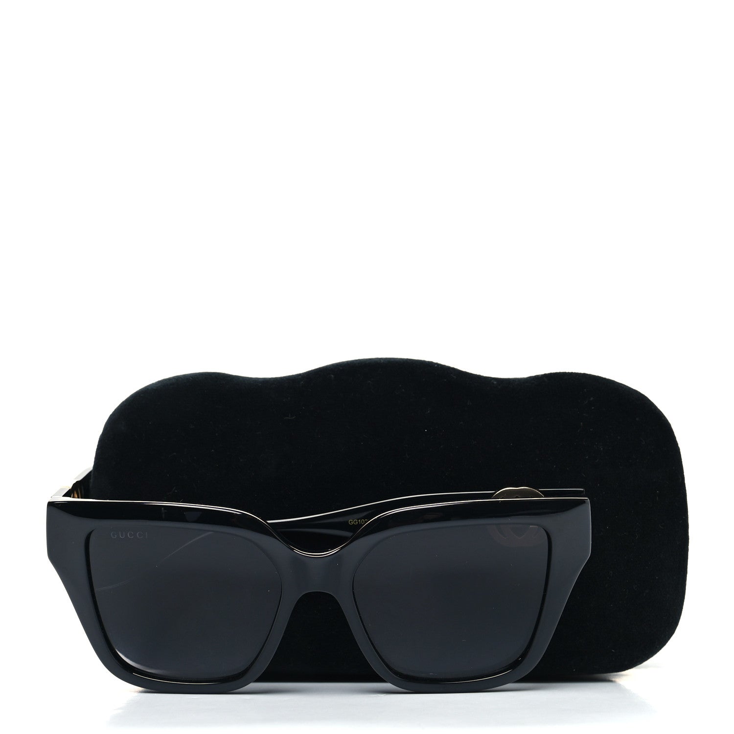 Gucci Acetate Square Frame Sunglasses GG1023S Black 8 of 8