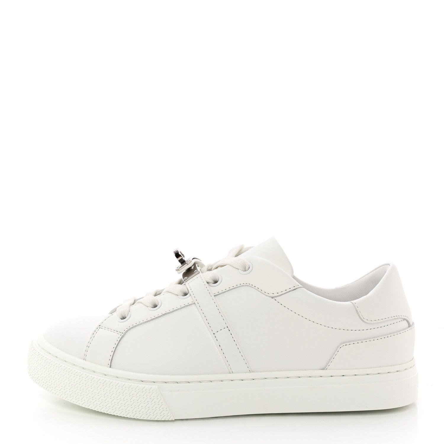 Hermes Calfskin Day Sneakers 37 White 1 of 14