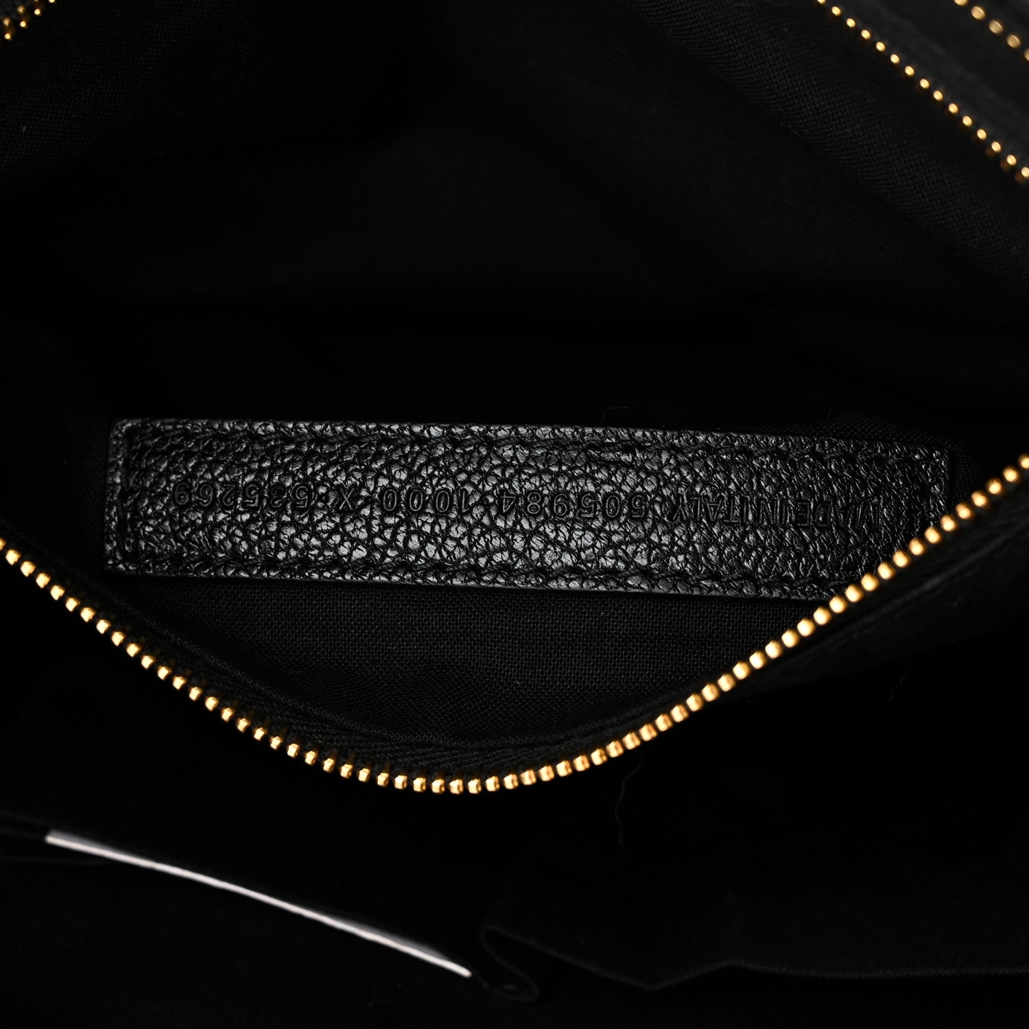 Balenciaga Chevre Gold Metallic Edge Hardware City Black 8 of 11