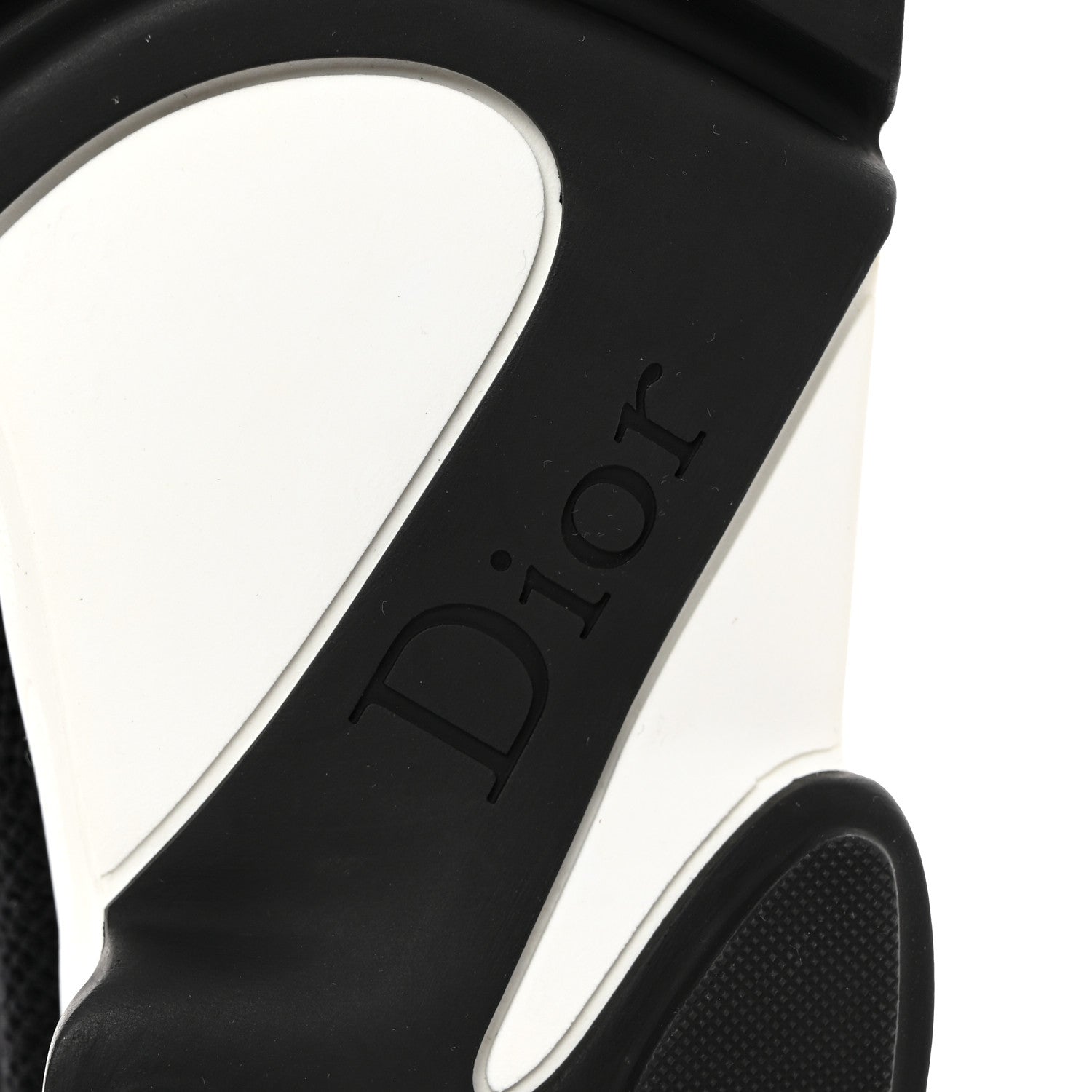 Christian Dior Technical Knit F. Two Point Zero High Top Sneakers 38 Black 7 of 7