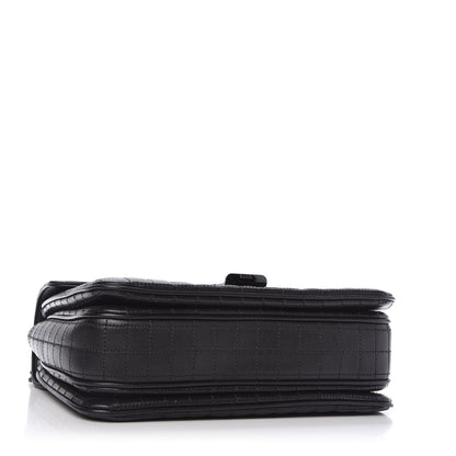 Celine Calfskin Quilted Medium C Bag Black 4 of 10