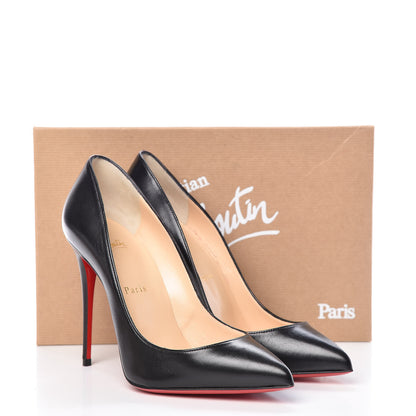 Christian Louboutin Shiny Nappa Pigalle Follies 100 Pumps 39 Black 9 of 9