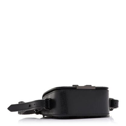 Off-White Calfskin Logo Belt Bag Crossbody Black 2 of 12