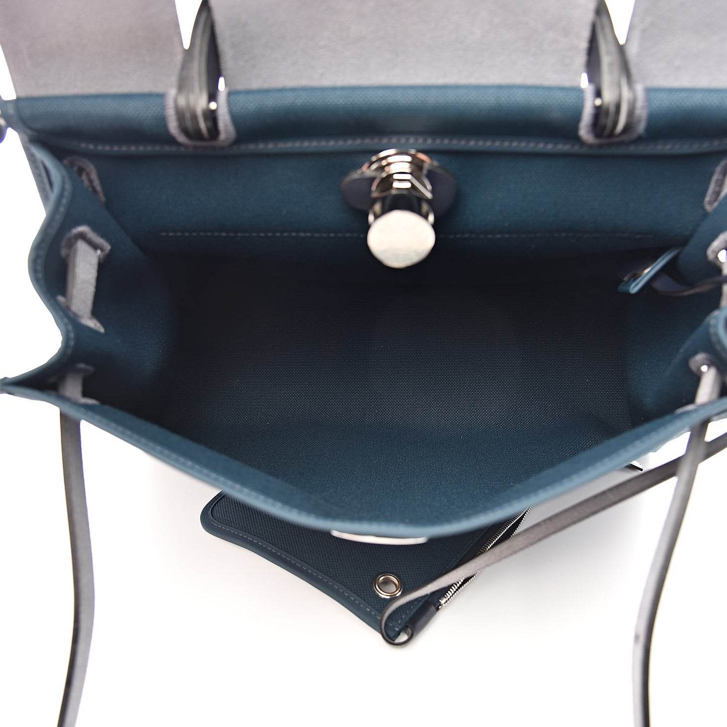 Vache Hunter Toile Herbag Zip 31 PM Bleu Nuit Bleu Ocean