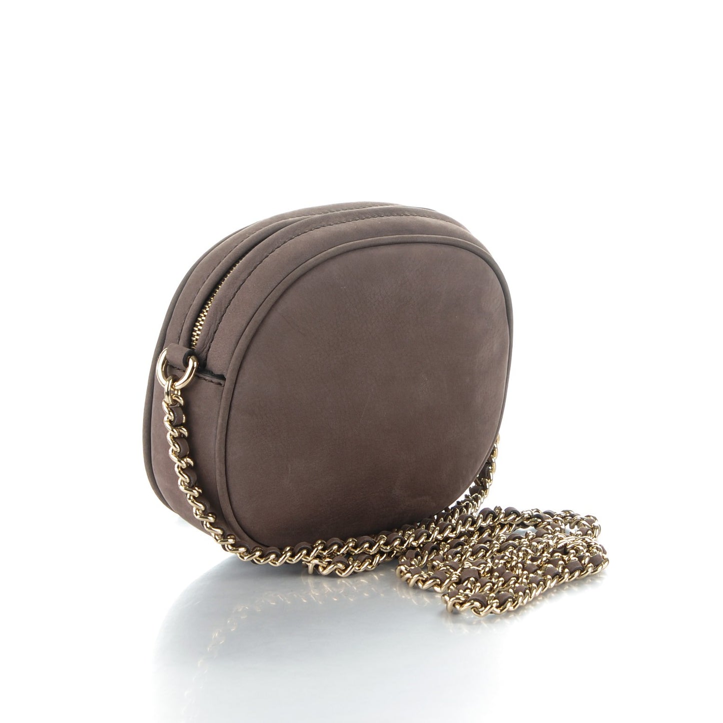 Vitello Range Mini Soho Chain Bag Grey Field