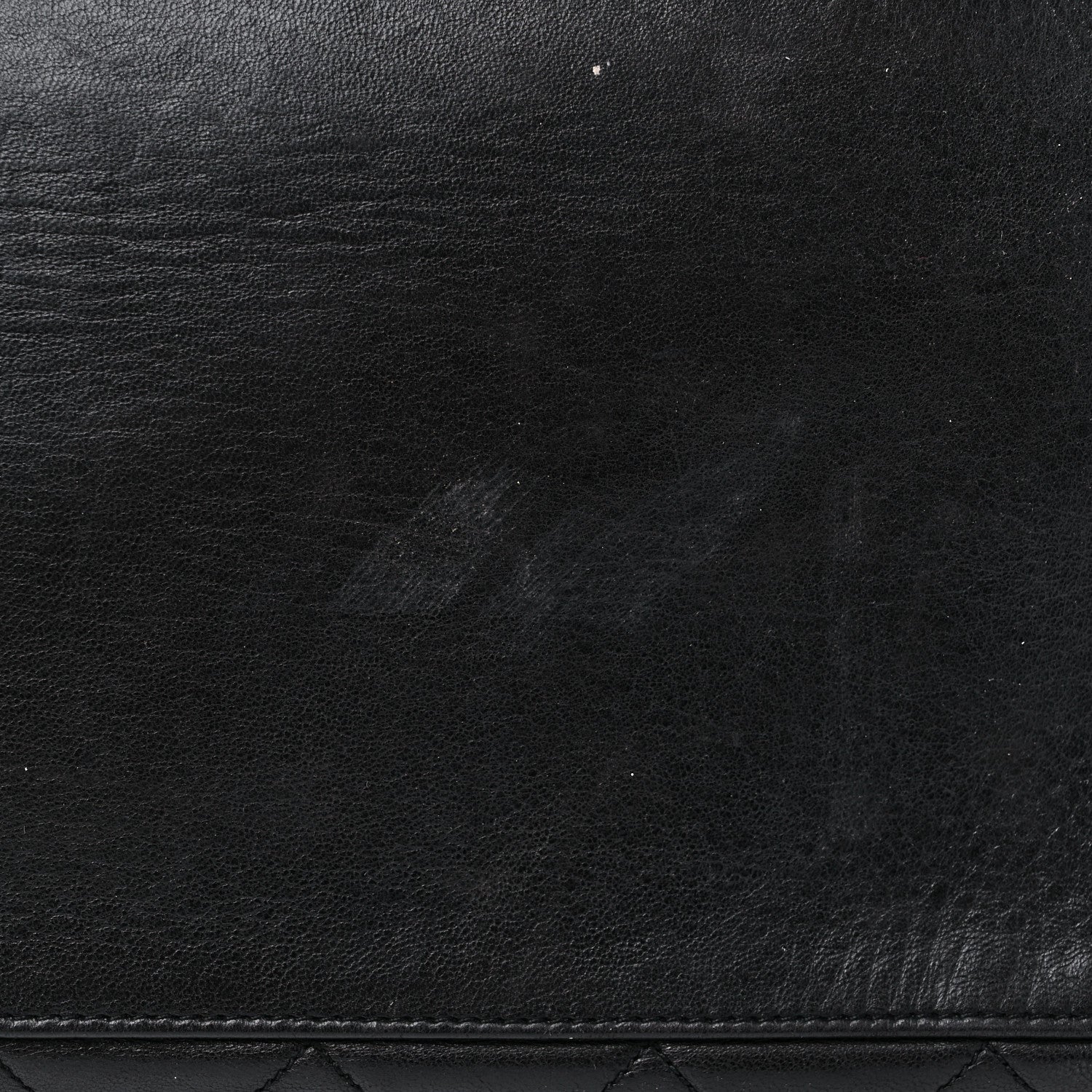 Chanel Lambskin Large Quilted Shopping Tote Black 13 of 15