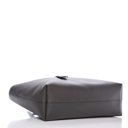 Saint Laurent Calfskin Large Shopping Tote Storm 5 of 10