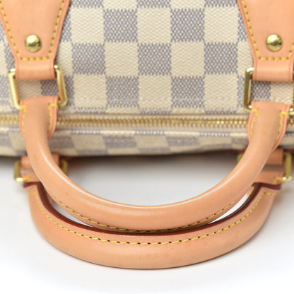 Louis Vuitton Damier Azur Speedy Bandouliere 30 10 of 12