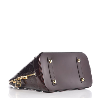 Louis Vuitton Vernis Alma PM Amarante 4 of 10