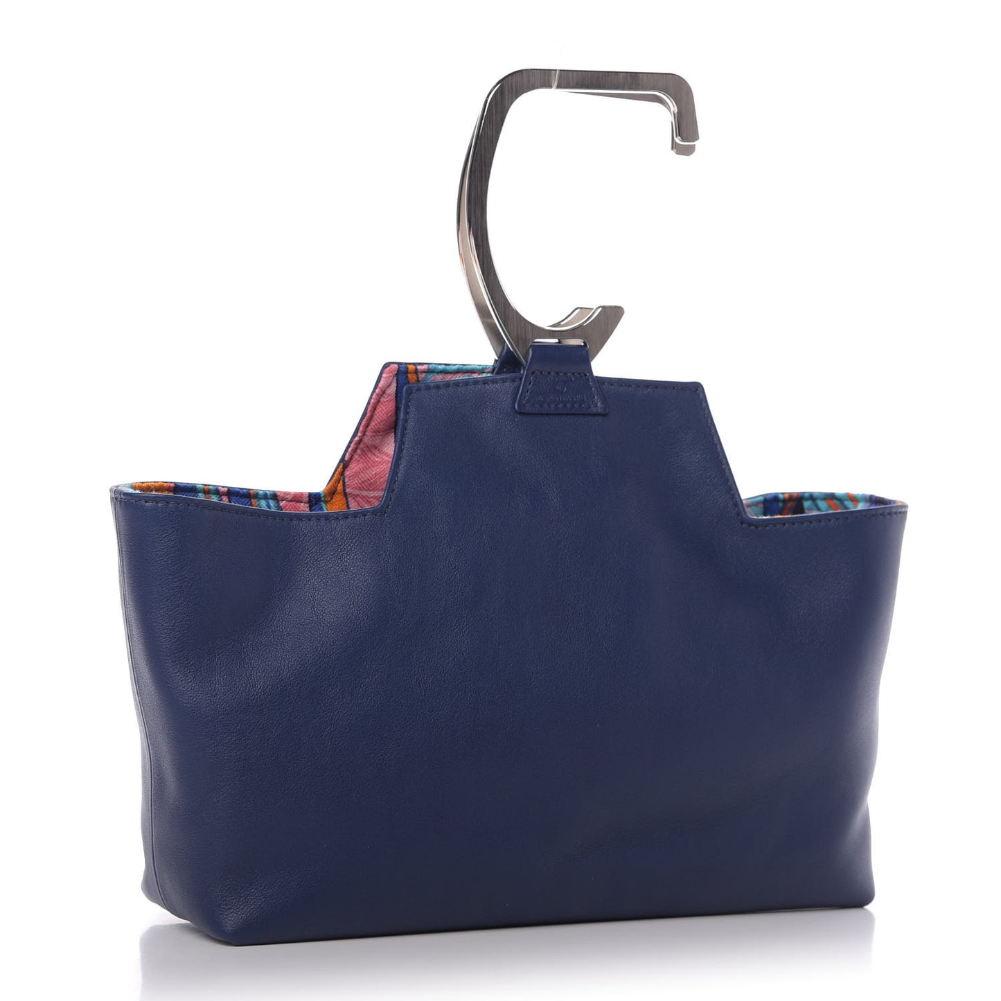 Swift Cashmere Silk Petit H Stirrup Bag Multicolor