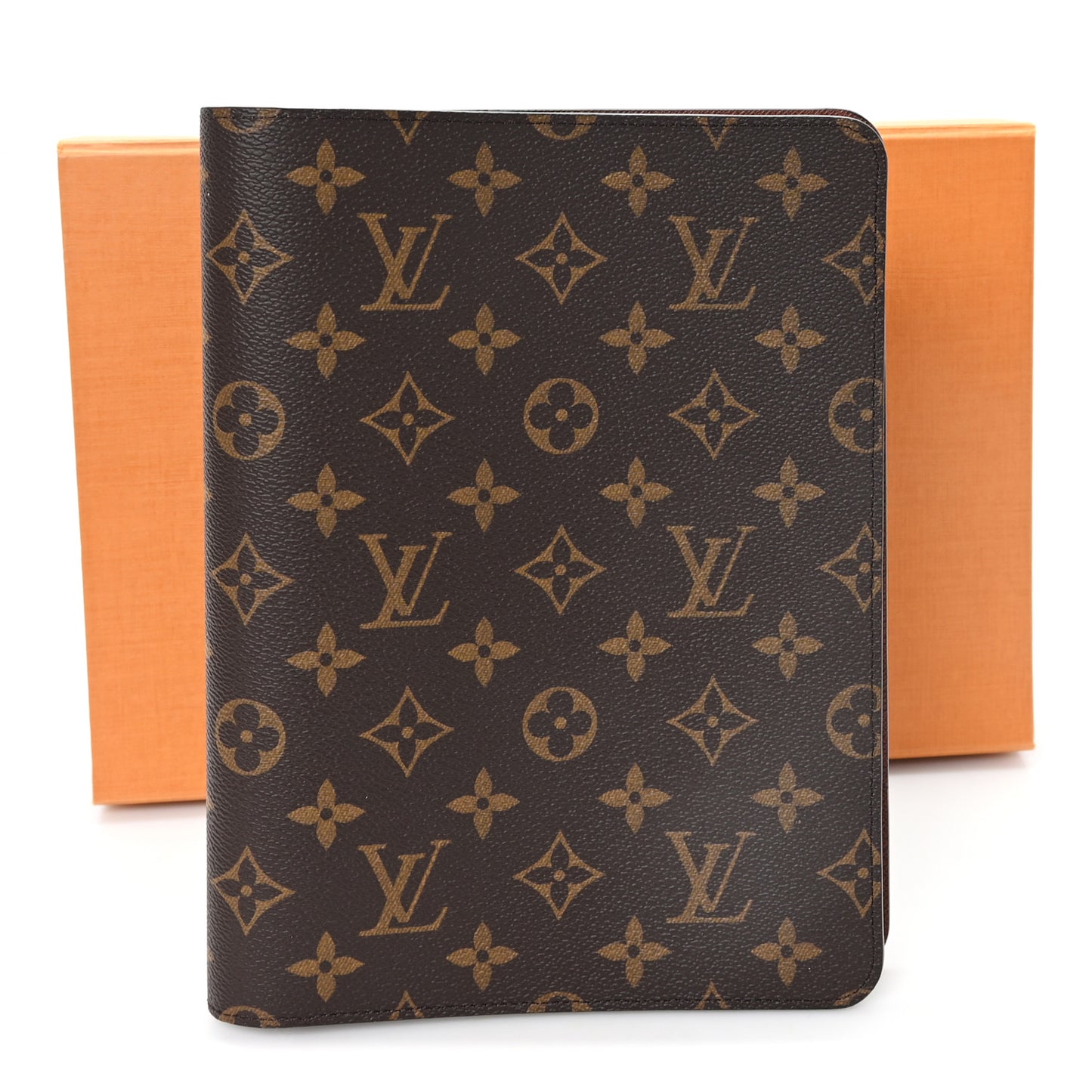 Monogram Desk Agenda Cover