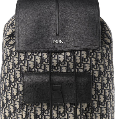 Christian Dior Oblique Motion Backpack Blue 8 of 11
