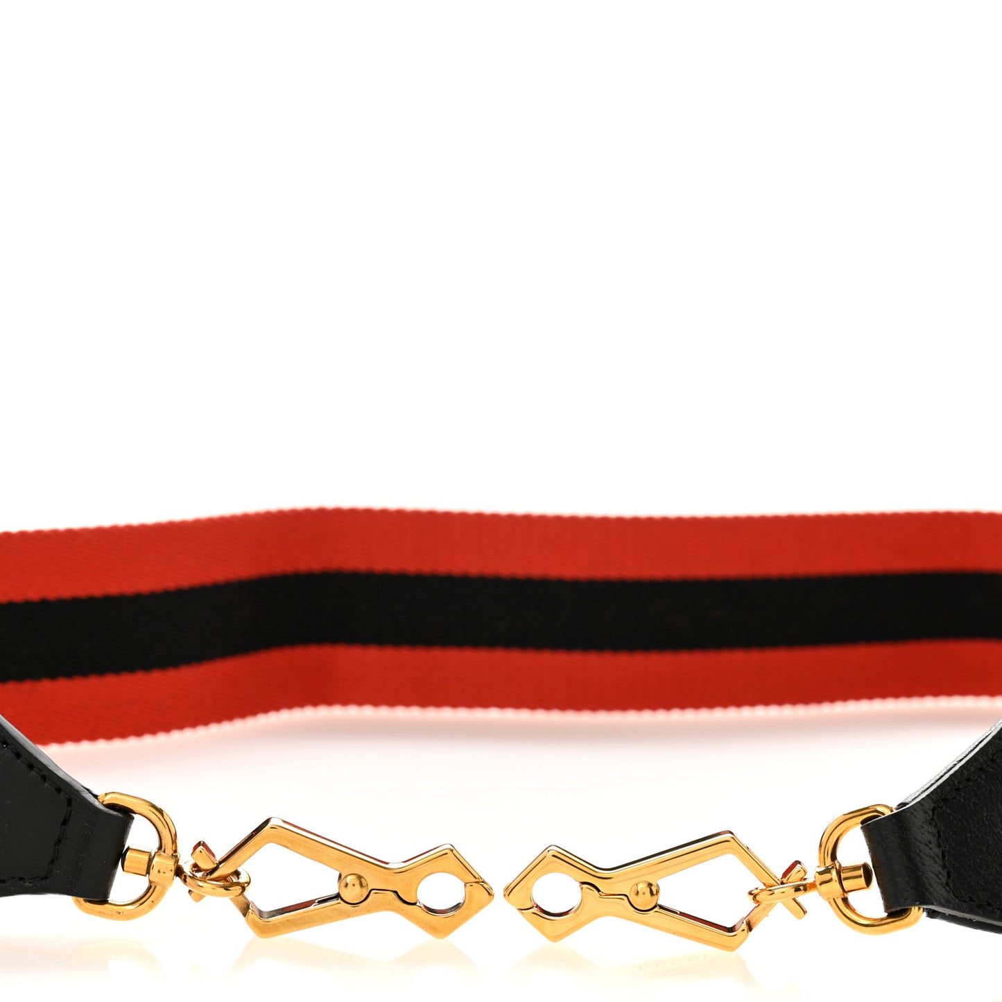 Canvas Web Shoulder Strap Navy Red