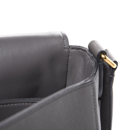Celine Grained Calfskin Medium Trotteur Light Anthracite 7 of 8