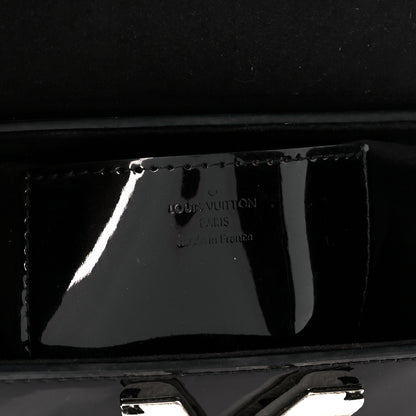 Louis Vuitton Patent Monogram Twist Shoulder Bag PM Black 6 of 9