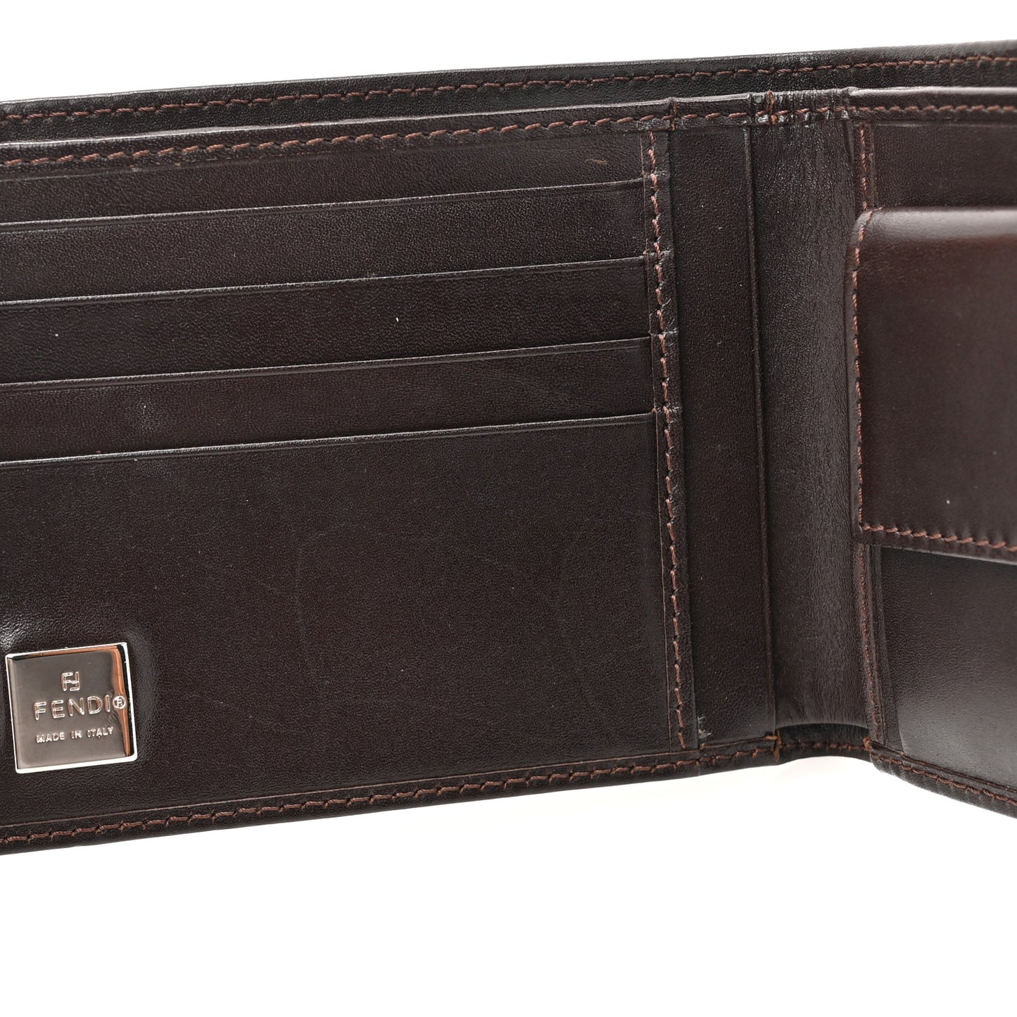 Zucca Bi-Fold Wallet Tobacco