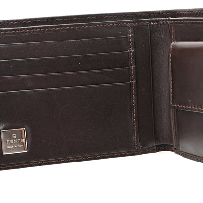 Fendi Zucca Bi-Fold Wallet Tobacco 9 of 11