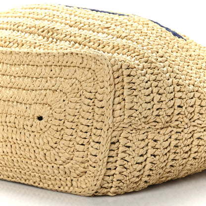 Saint Laurent Raffia Rive Gauche Tote Natural 10 of 10