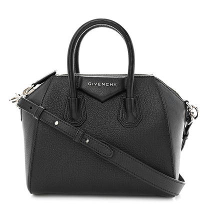 Givenchy Sugar Goatskin Mini Antigona Black 1 of 11