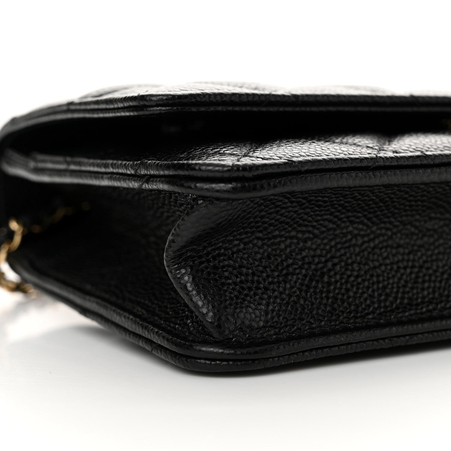 Chanel Caviar Quilted Miss Coco Wallet On Chain WOC Black 10 of 13