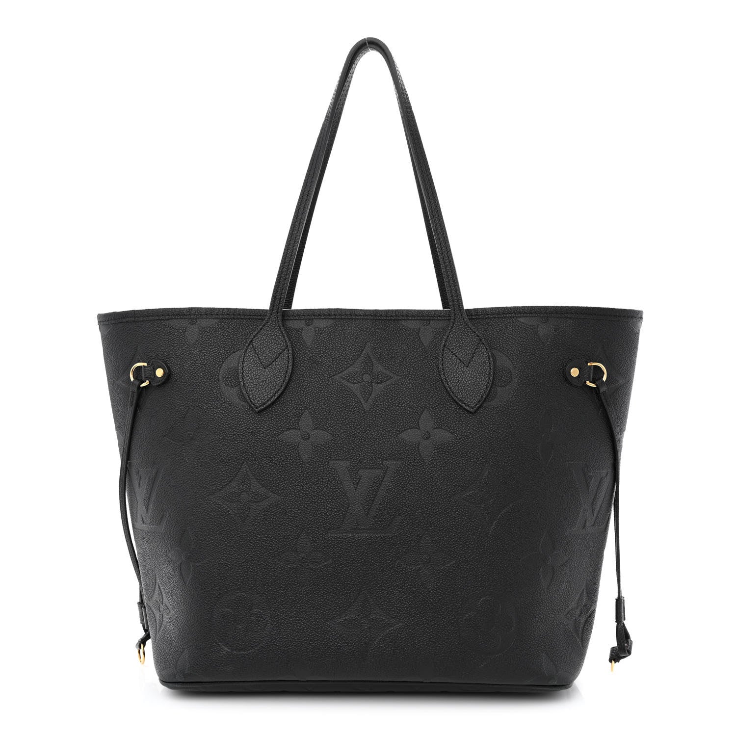 Louis Vuitton Empreinte Monogram Giant Neverfull MM Black 1 of 9