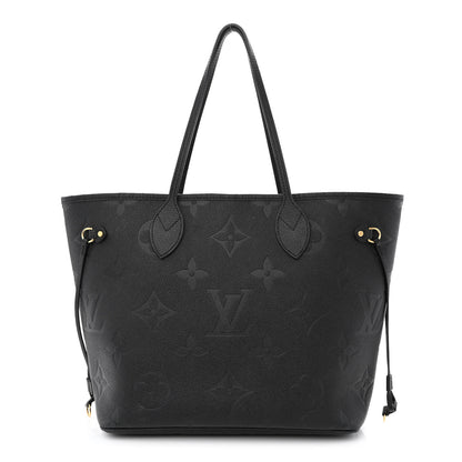 Louis Vuitton Empreinte Monogram Giant Neverfull MM Black 1 of 9